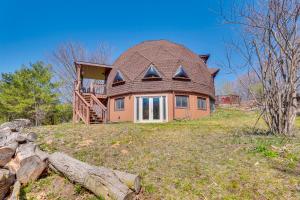 Geodesic Dome House 18 Acres on Baraboo River!