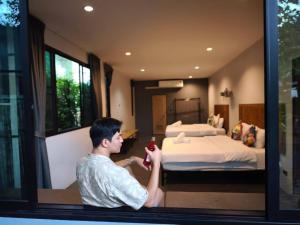 BrickBoxPoolvilla2 พักได้8คน 2ห้องนอน สระว่ายน้ำส่วนตัว