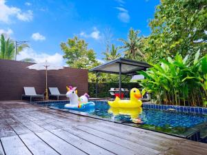 BrickBoxPoolvilla2 พักได้8คน 2ห้องนอน สระว่ายน้ำส่วนตัว