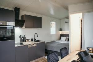 Luxe Tiny House incl Jacuzzi en Strandhuisje in zomerseizoen