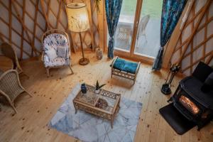 Glamping Niebiańska Osada Jurty Dolnośląskie