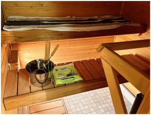 Viihtyisä saunallinen kaksio lähellä Santa Claus Villagea ja Napapiiriä