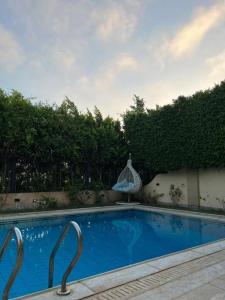 Standalone Villa in New Cairo, Private swimming pool and modern furniture