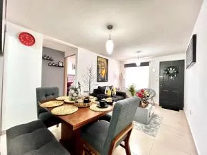 Departamento para 4 personas en planta baja con estacionamiento - Alcocer