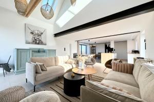 Maisons de vacances Exceptionnel ! Longere renovee Archi Cocooning : photos des chambres