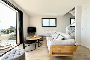 Maisons de vacances Luxury ! Contemporaine neuve Vue imprenable 180 : photos des chambres