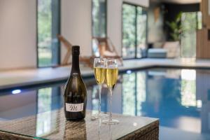 Appartements Appartement avec piscine interieure et Spa dans Rouen : photos des chambres