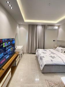 استوديو مودرن مع جاكوزي ودخـول ذاتي