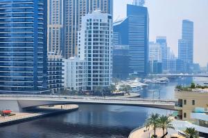 Chic 1 Bedroom Apartment in Dubai Marina, Marina View, Near JBR