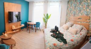 Appartements Love room balneo sauna Le Havre : photos des chambres