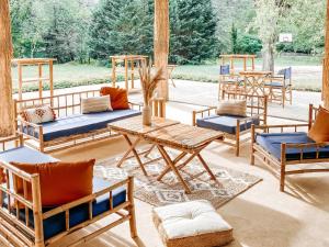 Tentes de luxe Lodg'ing Nature Camp Dordogne : photos des chambres