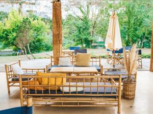 Tentes de luxe Lodg'ing Nature Camp Dordogne : photos des chambres