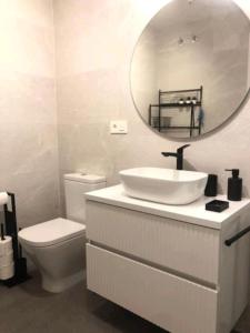 Modern beachside apartment