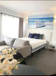 Modern beachside apartment