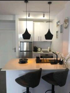 Modern beachside apartment