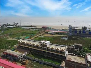 Sweet Dream Beach Resort !! 50 Mts From Beach ! Peaceful Room With Garden View Free Parking !! - Kākdwīp