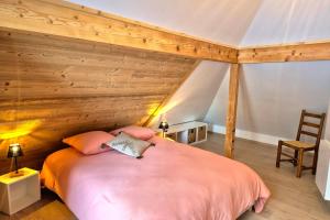 Chalets Magnifique chalet Nordique a La Feclaz - Ideal pour 6 personnes : photos des chambres