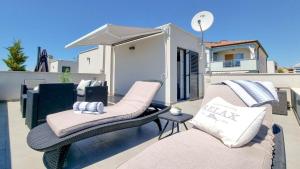 Faszinierendes Ferienhaus mit Panoramablick aufs Meer, Outdoor-Kueche, Waschmaschine 