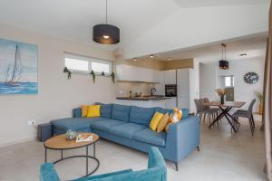 Neue und hundefreundliche Villa mit Panorama-Meerblick, Privatpool, Grillbereich, Babybett, Waschmaschine