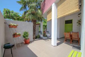 Bezauberndes Studio-Apartment nur 200 Meter zum Strand mit eigener Galerie 