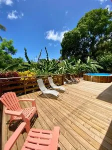 Ti family nature gite location vacances Guadeloupe - Grands Fonds