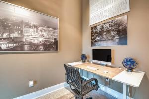 Modern Retreat with River View in Roswell!