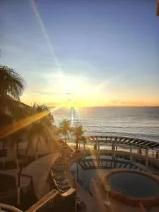 SUNSET FISHERMEN BEACH & SPA RESORT-Optional All Inclusive- 3 UNITS CHOICE-ROOM - 344A Ocean view with terrace- ROOM 344B No terrace, View from window to park - STUDIO 344C Ocean View Studio for 2- Playacar, Phase 1 - 普拉亚卡门