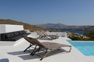 Villa in Ornos with private pool by Diles Villas Myconos Greece