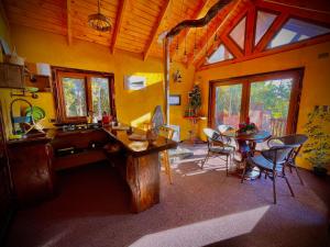 Cozzy Cabin at "Explore-Cafe & Lodge" Located in Duhatao, Chiloe Island, Patagonia, Chile