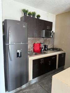 Bonito departamento a pie de playa en Manzanillo