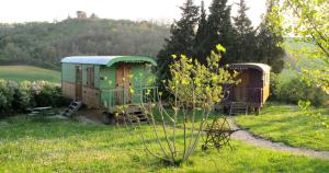 Maisons de vacances Les Roulottes Du Lauragais : photos des chambres