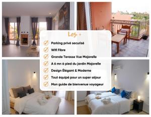 Suite Majorelle - Luxe-Terasse-Parking privée