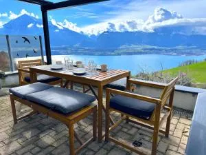 SwissHut Stunning Views Alps & Lake - Chalet Schärme - Sigriswil