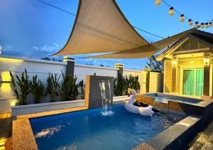 Tiny House Dferry With Private Pool OR 4 Rooms With Add On Pool Jerantut Wifi Full Aircond - Темерлог