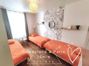 DisneyLand - Paris 20min - Parking - 7 personnes - Carnetin