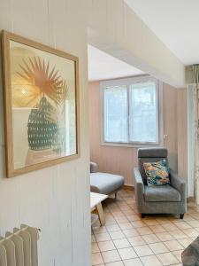 Maison familiale à 500m des plages avec jardin