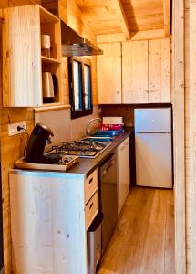 Campings Camping L'Enclave mobil-home : photos des chambres