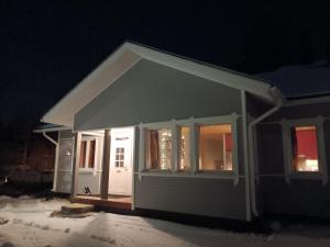 Cozy house in the Arctic Circle
