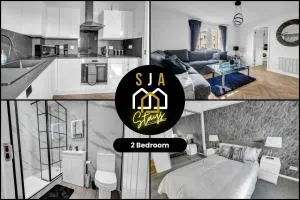 Urban City Stay - SJA Stays - Modern 2 Bed Apartment - 阿伯丁