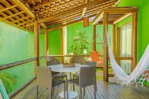 IT94 Maravilhoso Bangalô 3 suites pé na areia - Itacimirim