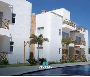 Apartamento mobiliado à beira mar- conforto e paz- Condomínio Vila do Mar- Macapá-PI - Macapá