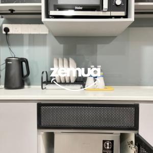 Lv24 Rattan Muji Style Monthly Stay Fully Furnished Near 1U & IKEA WiFi Free Weekly Room Service