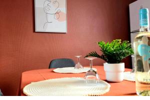 Appartements Cosy Chic au Coeur de Lourdes-Wifi-Parking : photos des chambres