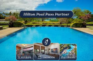 Hilton Pool Pass Included, Kolea - Luxe Penthouse, Walk to Beach - 4hvězdičkové hotely ve městě Waikoloa