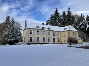 Maisons de vacances Chateau elegant avec grand parc, animaux, cheminee, jeux, et tout confort dans le Perche - FR-1-497-102 : photos des chambres