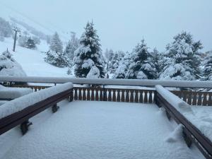 Pieds des pistes, 2 alpes, appartement avec très grande terrasse