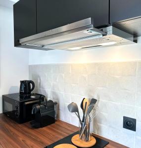 Appartements Studio Preto - Confort moderne - Terrasse - Parking gratuit - Non fumeur : photos des chambres