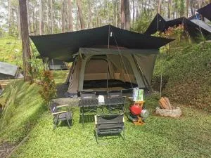 corak alam glamping - Tangkubanperahu