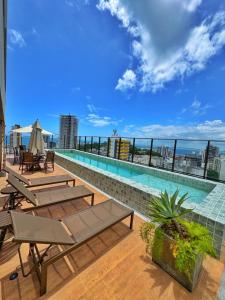 Preferido! Piscina, academia & WI-FI