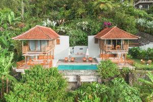 Ocean & Mountain View Villa, Waterfalls, Munduk Eco-Luxe by Santrian